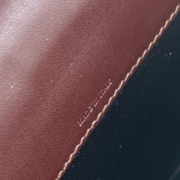 Burberry Haymarket Nova Check Bifold Wallet Brown Leather Gold Buckle Italy - Picture 8 of 15